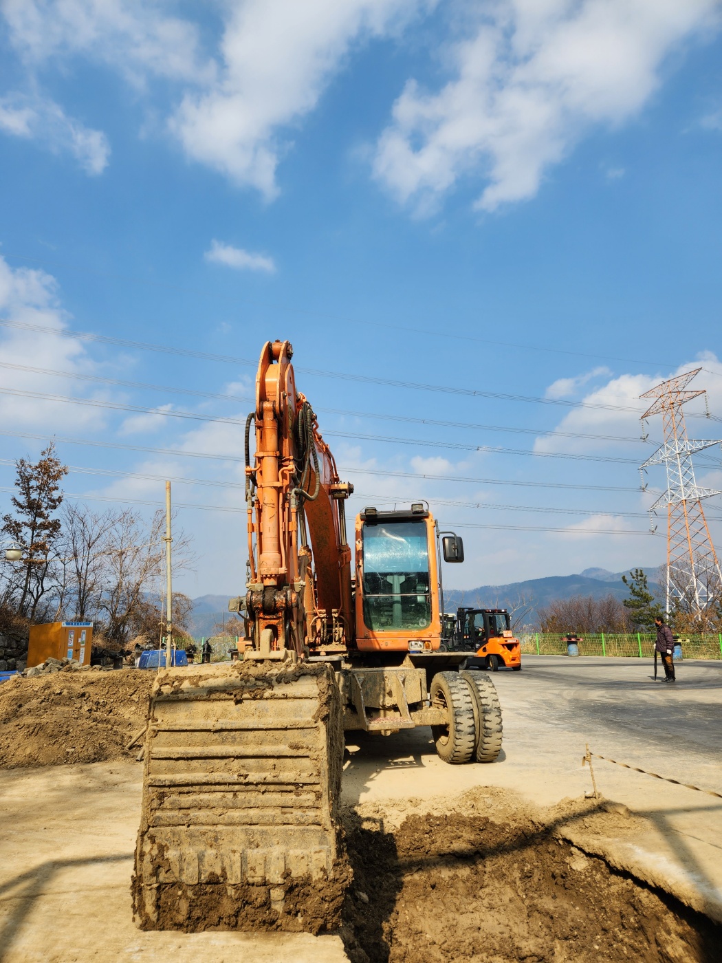 굴착기자격증 취득 (실기)